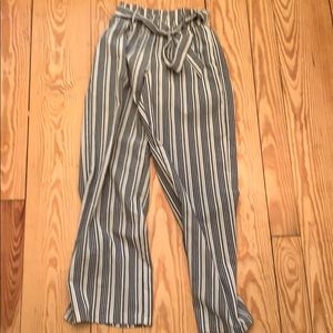 Flowy tie pants